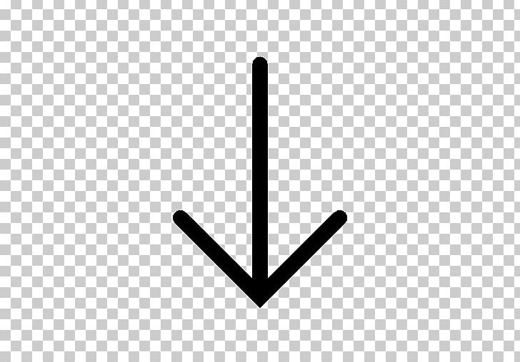 Arrow Computer Icons PNG, Clipart, Angle, Arrow, Black And White, Computer Icons, Down Arrow Free PNG Download