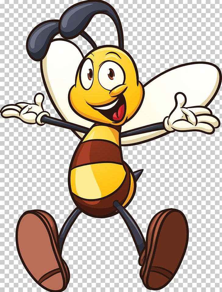 Honey Bee Bee Sting Beehive PNG, Clipart, Animation, Artwork, Beak, Bee, Beehive Free PNG Download