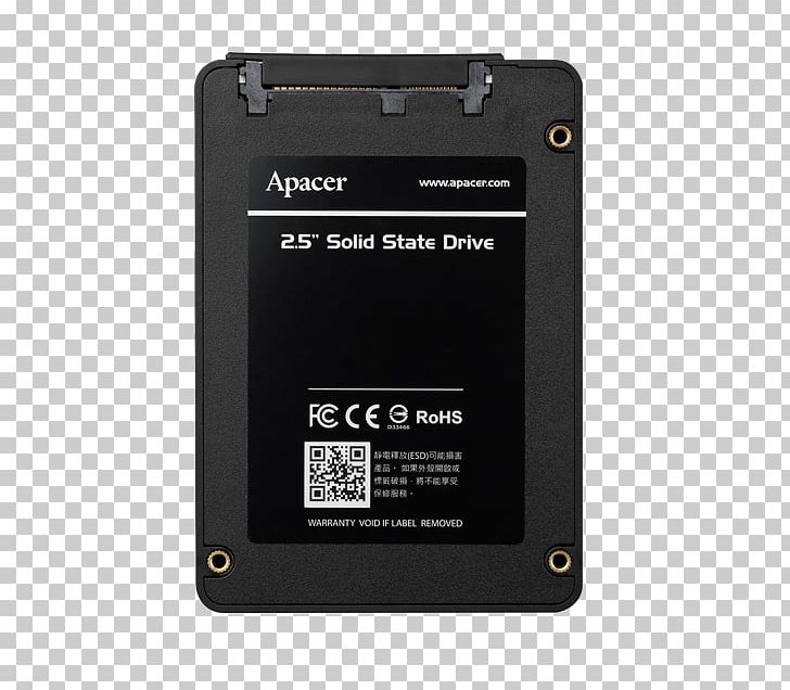 Solid-state Drive Hard Drives Computer Hardware Apacer AS340 2.5" SATAIII SSD Electronics Accessory PNG, Clipart, Apacer, Centimeter, Computer Hardware, Data, Data Storage Free PNG Download