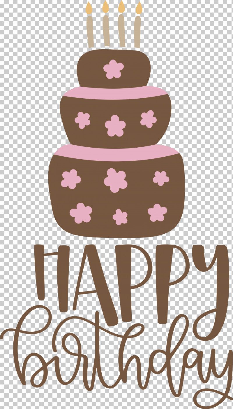 Sweet Happy Birthday Cake' Sticker | Spreadshirt