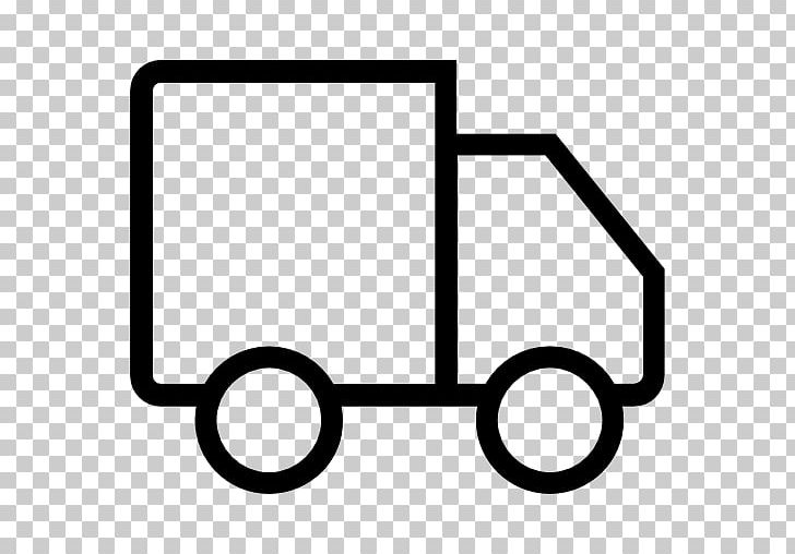 Cargo Van Truck Computer Icons PNG, Clipart, Angle, Area, Black, Black And White, Car Free PNG Download