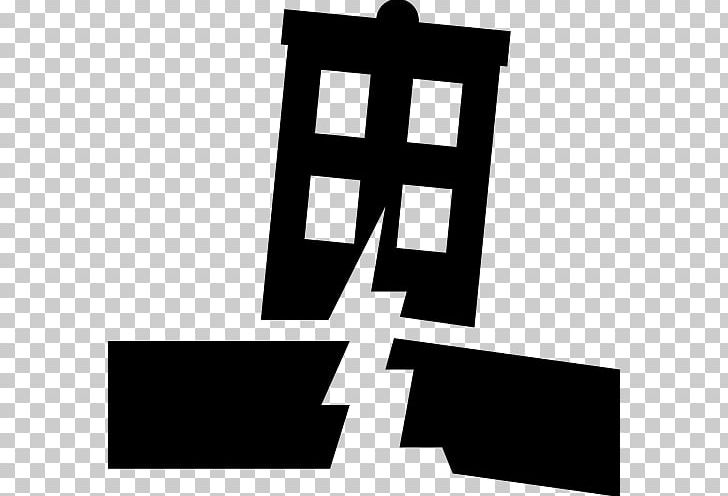 Earthquake Computer Icons Symbol Disaster PNG, Clipart, Angle, Black, Black And White, Brand, Building Free PNG Download