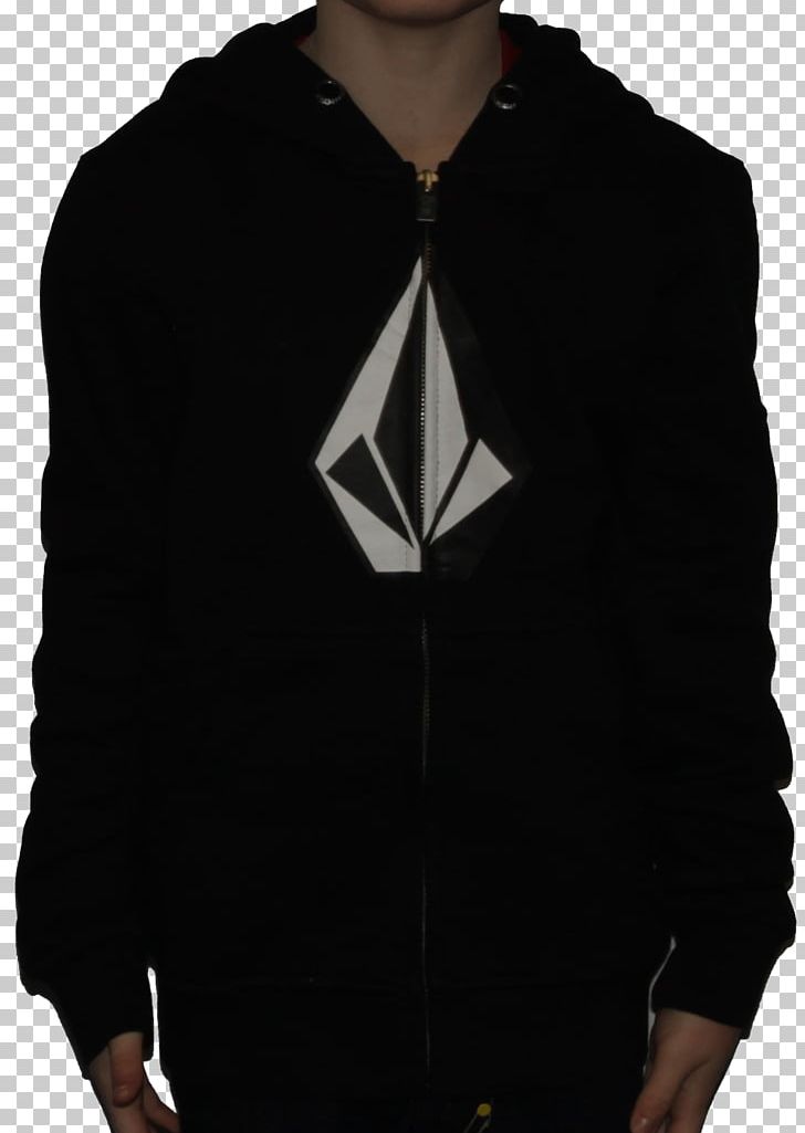 Hoodie Neck Volcom Black M PNG, Clipart, Black, Black M, Formal Wear, Hood, Hoodie Free PNG Download