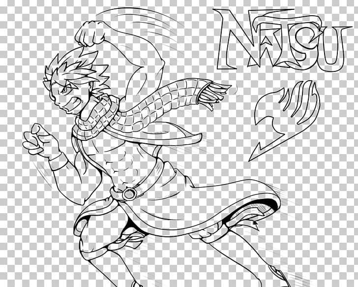 Line Art Drawing Natsu Dragneel Character Cartoon PNG, Clipart, Angle, Anime, Arm, Art, Artist Free PNG Download