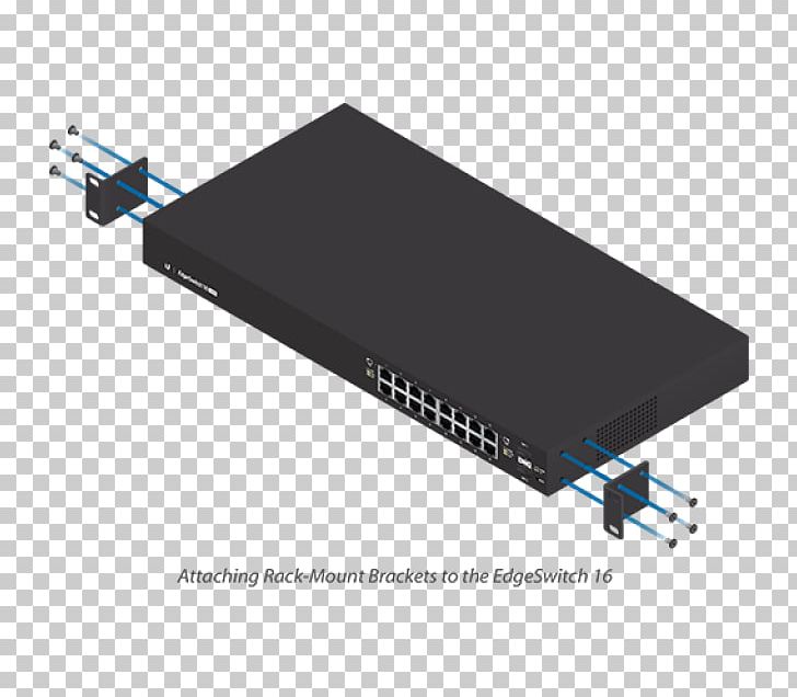 Ubiquiti Networks Network Switch 19-inch Rack Computer Network Gigabit Ethernet PNG, Clipart, 19inch Rack, Cable, Computer Network, Electronic Device, Electronics Free PNG Download