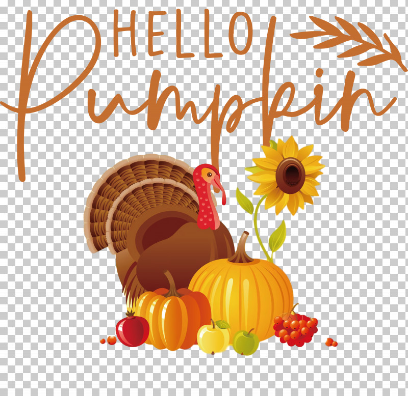 Hello Pumpkin Autumn Thanksgiving PNG, Clipart, Autumn, Courge, Field Pumpkin, Harvest, Pie Free PNG Download