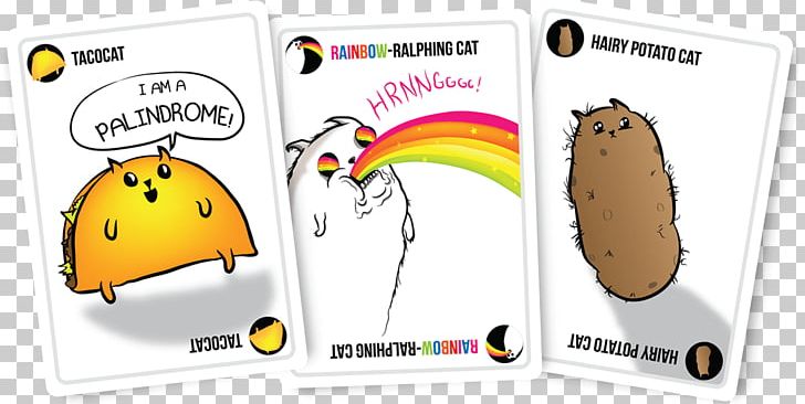 Exploding Kittens Cat Card Game PNG, Clipart, Animals, Area, Board Game, Brand, Card Game Free PNG Download