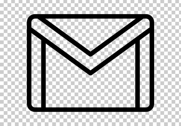 Gmail Computer Icons Email Logo PNG, Clipart, Angle, Aol Mail, Area, Black And White, Brand Free PNG Download