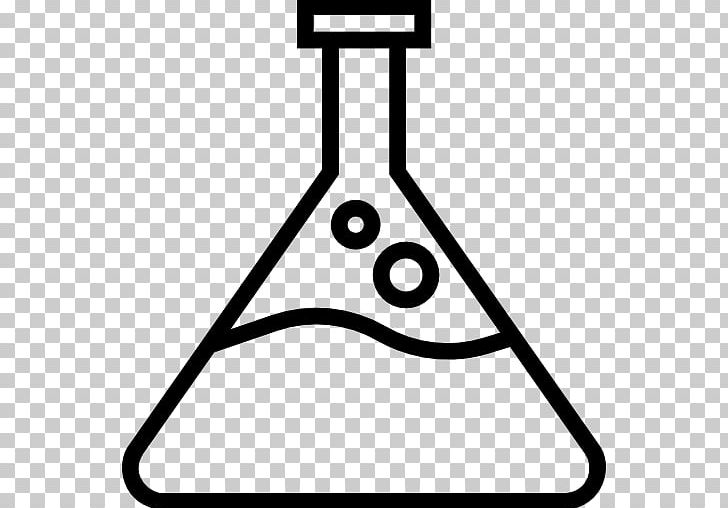 Laboratory Flasks Chemistry Computer Icons Science PNG, Clipart, Angle, Area, Black And White, Chemical Substance, Chemical Test Free PNG Download