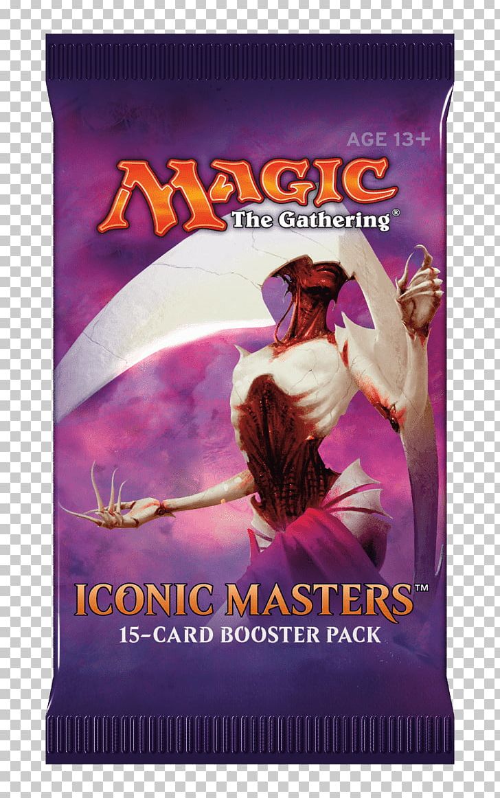 Magic: The Gathering Booster Pack Iconic Masters Playing Card Wizards Of The Coast PNG, Clipart, Advertising, Amonkhet, Booster Pack, Card Game, Collectible Card Game Free PNG Download