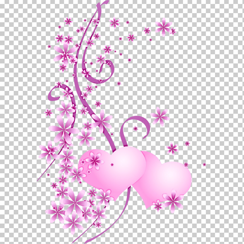 Pink Heart Plant Branch Pedicel PNG, Clipart, Branch, Flower, Heart, Pedicel, Pink Free PNG Download