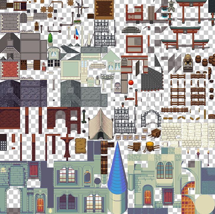 Tile-based Video Game OpenGameArt.org RPG Maker Sprite PNG, Clipart, 2d Computer Graphics, Collage, Facade, Food Drinks, Game Free PNG Download