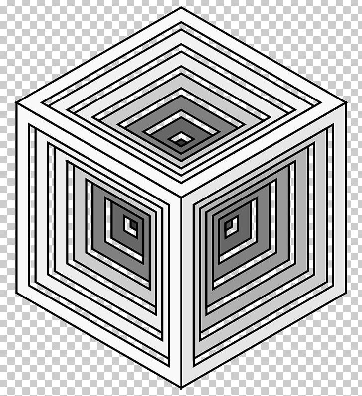Impossible Cube Penrose Triangle Optical Illusion Necker Cube PNG, Clipart, Angle, Area, Art, Art Blank, Black Free PNG Download