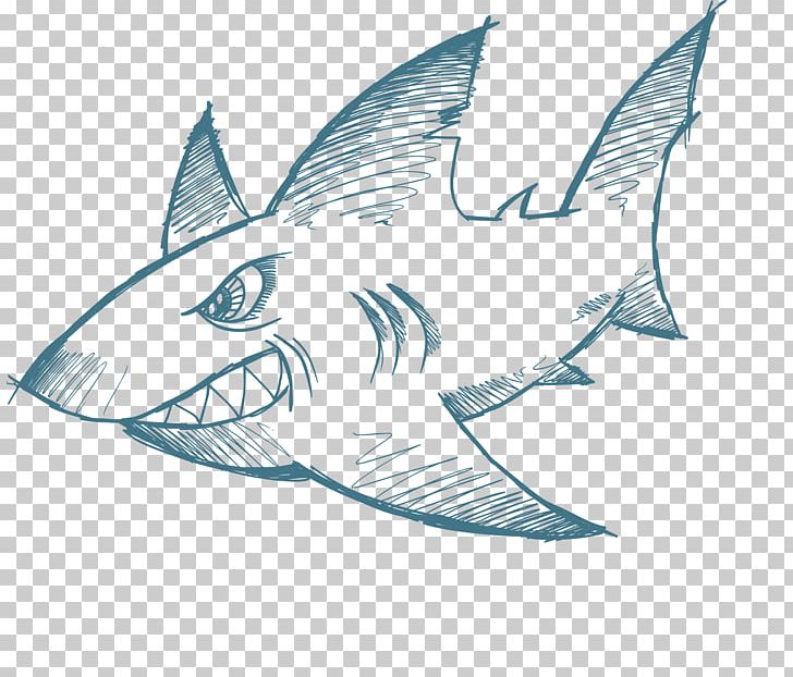 Shark Whale Sketch PNG, Clipart, Animal, Animals, Art, Big Shark, Cartilaginous Fish Free PNG Download