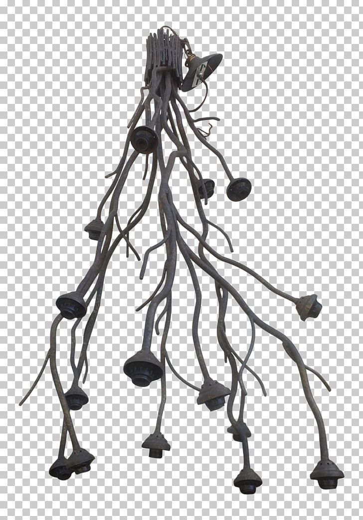 Branch Chandelier Tree Pendant Light Incandescent Light Bulb PNG, Clipart, Black And White, Branch, Candle, Chandelier, Craft Free PNG Download