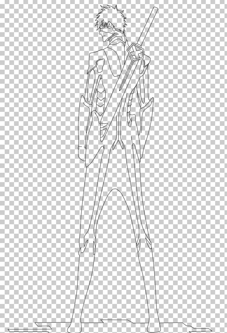 Drawing Line Art Fullbringer Cartoon Sketch PNG, Clipart, Angle, Arm, Artwork, Black And White, Cartoon Free PNG Download