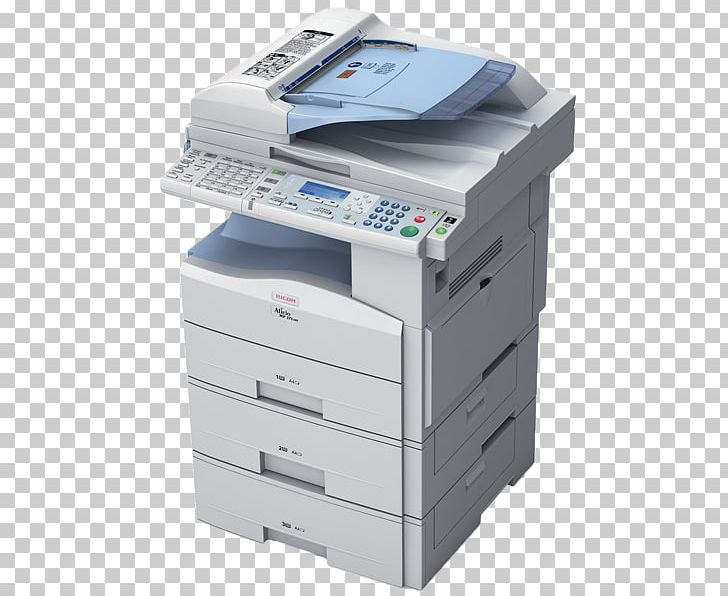 Paper Ricoh Multi-function Printer Photocopier PNG, Clipart, Copying, Electronics, Fax, Image Scanner, Inkjet Printing Free PNG Download
