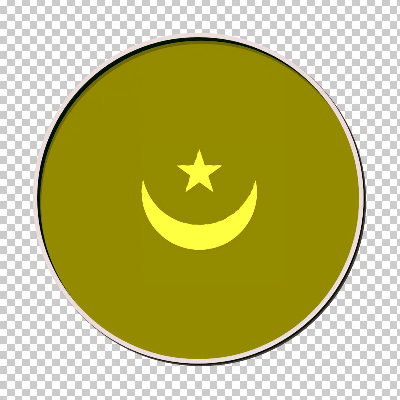 Mauritania Icon Countrys Flags Icon PNG, Clipart, Countrys Flags Icon, M, Symbol, Text, Yellow Free PNG Download
