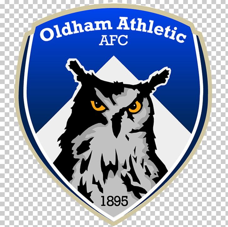Boundary Park Oldham Athletic A.F.C. EFL League One Premier League English Football League PNG, Clipart, Athlete, Badge, Bird, Bird Of Prey, Brand Free PNG Download