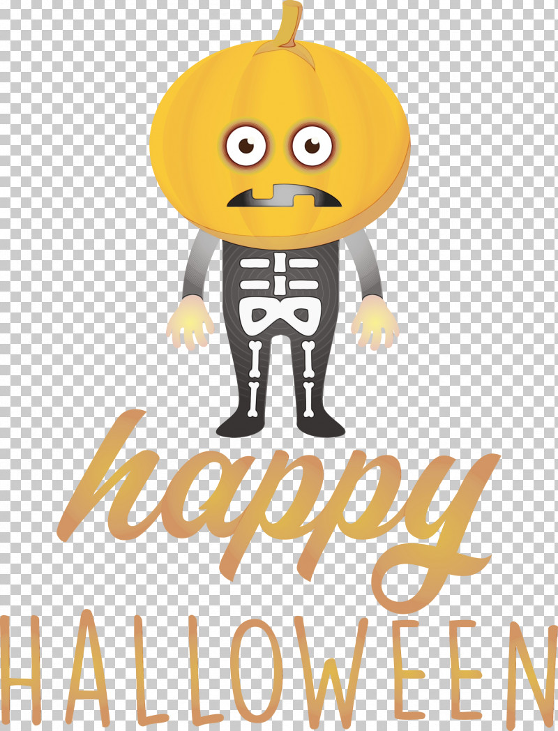 Logo Cartoon Yellow Smiley Happiness PNG, Clipart, Biology, Cartoon, Geometry, Happiness, Happy Halloween Free PNG Download