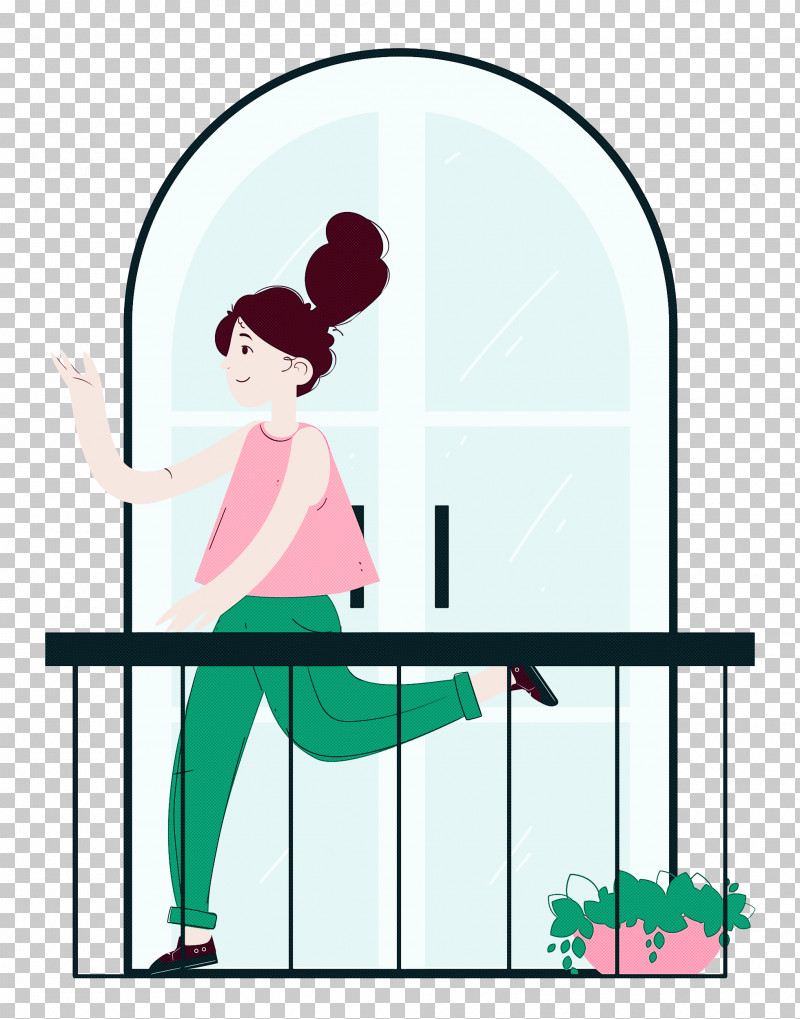 Balcony Home Rest PNG, Clipart, Balcony, Behavior, Cartoon, Furniture, Geometry Free PNG Download