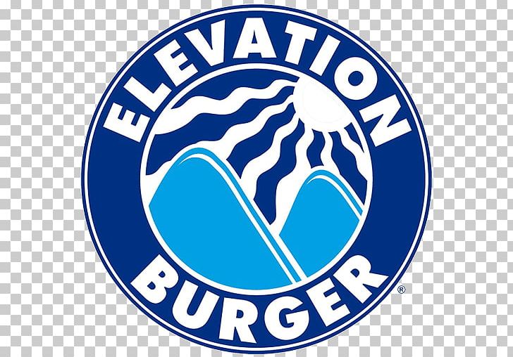 Hamburger Elevation Burger Organic Food Take-out Fast Casual Restaurant PNG, Clipart, Area, Beef, Blue, Brand, Chicken Sandwich Free PNG Download