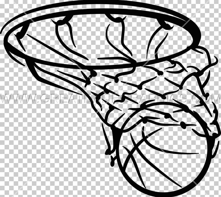 basketball net logo black and white