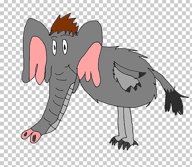 Indian Elephant African Elephant Elephant Bird PNG, Clipart, Animals, Asian Elephant, Bird, Carnivoran, Cartoon Free PNG Download