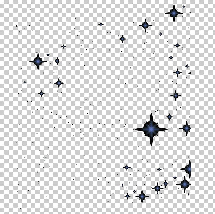 Starry In The Night Sky PNG, Clipart, Angle, Blue, Cartoon, Computer Graphics, Computer Icons Free PNG Download