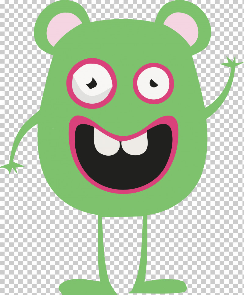 Monster PNG, Clipart, Cartoon, Face, Geometry, Green, Leaf Free PNG Download