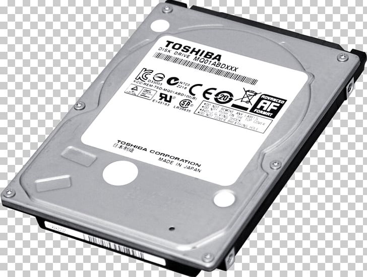 Laptop Hard Drives Serial ATA Toshiba Disk Storage PNG, Clipart, Computer, Computer Component, Data Storage, Data Storage Device, Disk Storage Free PNG Download