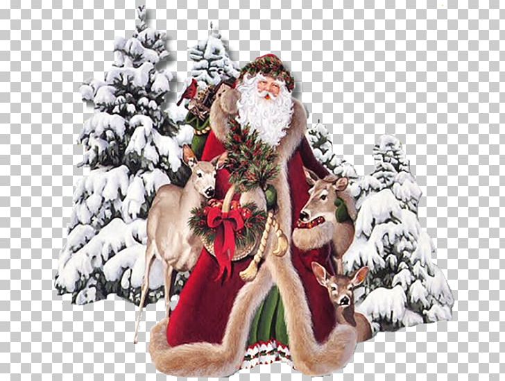 Santa Claus's Reindeer Christmas Card PNG, Clipart,  Free PNG Download