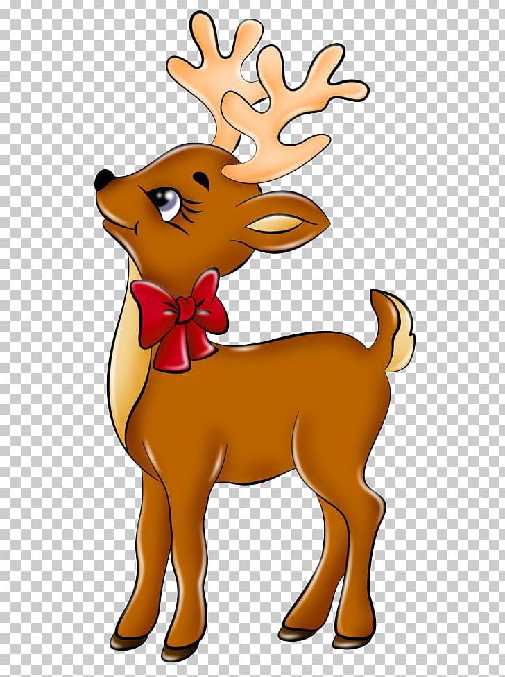 Rudolph The Red-Nosed Reindeer Santa Claus PNG, Clipart, Animals, Antlers, Art, Cartoon, Christmas Free PNG Download