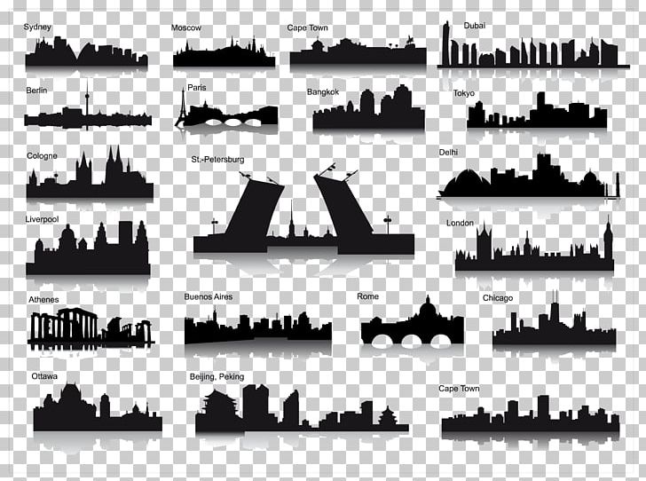 Cities: Skylines Liverpool Silhouette PNG, Clipart, Angle, Animals, Architectural Plan, Architecture, Black And White Free PNG Download
