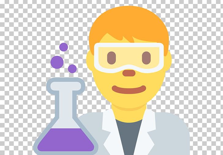 Emojipedia Science Scientist Technology PNG, Clipart, Biologist, Cartoon, Cheek, Chemist, Communication Free PNG Download