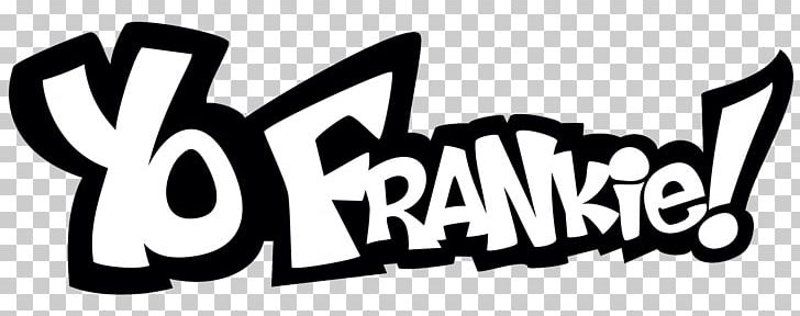 Text Yo Frankie! Logo PNG, Clipart, Apricot, Black And White, Brand, Episode, Fictional Character Free PNG Download