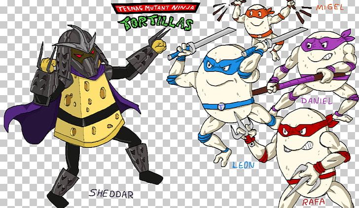 Teenage Mutant Ninja Turtles Spanish Omelette Fan Art PNG, Clipart, Animal Figure, Art, Cartoon, Character, Comics Free PNG Download