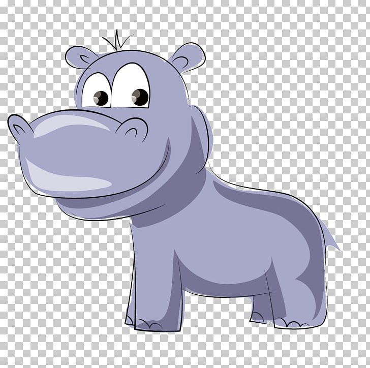 Dog Hippopotamus Cartoon Animal PNG, Clipart, Animals, Balloon Cartoon, Blue, Blue Abstract, Carnivoran Free PNG Download