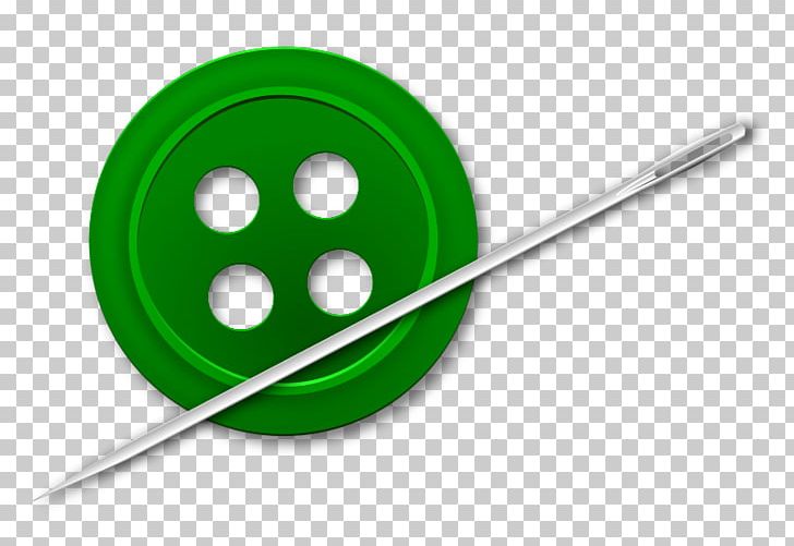 Hand-Sewing Needles Button PNG, Clipart, Button, Clothing, Computer Icons, Craft, Green Free PNG Download