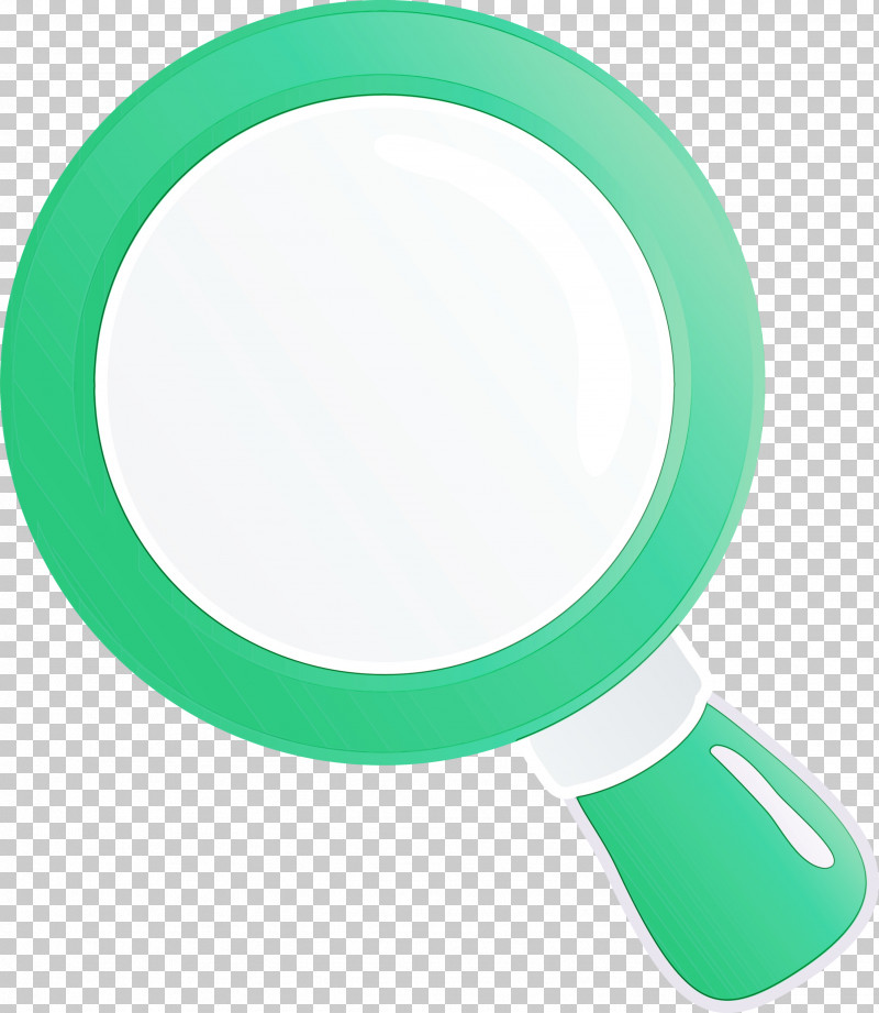 Green Turquoise Circle Magnifier PNG, Clipart, Circle, Green, Magnifier, Magnifying Glass, Paint Free PNG Download