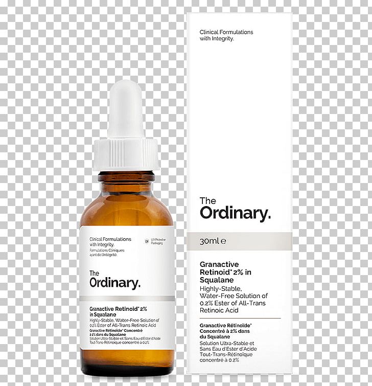 The Ordinary. Granactive Retinoid 2% In Squalane The Ordinary. Advanced Retinoid 2% The Ordinary. 100% Plant-Derived Squalane PNG, Clipart, 30 Ml, Ageing, Antiaging Cream, Cosmetics, Ester Free PNG Download