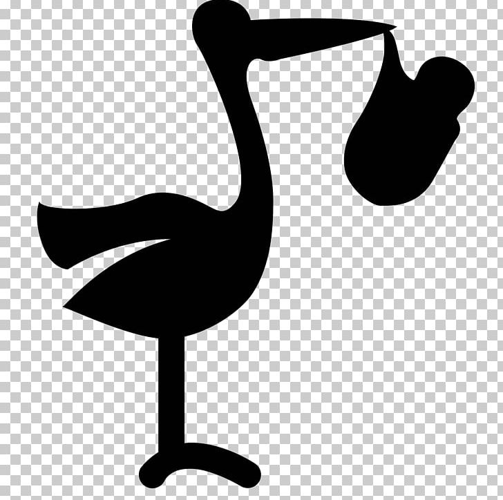 Computer Icons Stork PNG, Clipart, Animals, Artwork, Beak, Bird, Black And White Free PNG Download