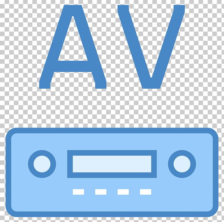 AV Receiver Computer Icons Radio Receiver Symbol Font PNG, Clipart, Angle, Area, Av Receiver, Blue, Brand Free PNG Download