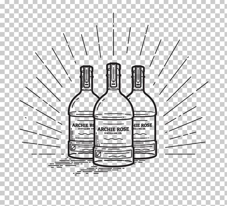 Glass Bottle Distilled Beverage Water PNG, Clipart, Batch Distillation, Black And White, Bottle, Diagram, Distilled Beverage Free PNG Download