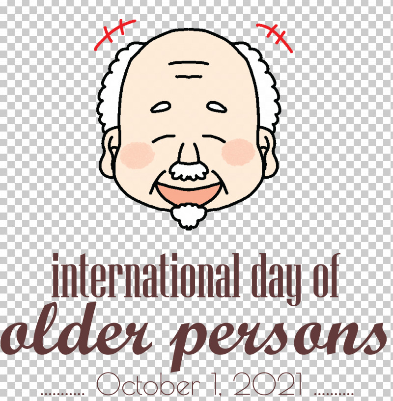 International Day For Older Persons Older Person Grandparents PNG, Clipart, Ageing, Behavior, Cartoon, Face, Forehead Free PNG Download