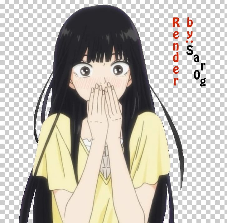 Sawako Kuronuma Kimi Ni Todoke Anime Sadako Yamamura PNG, Clipart, Anime, Artwork, Black Hair, Brown Hair, Fan Art Free PNG Download