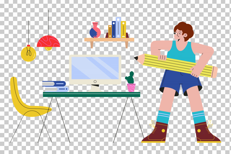 Work Space Working Office PNG, Clipart, Behavior, Easel, Furniture, Human, Line Free PNG Download