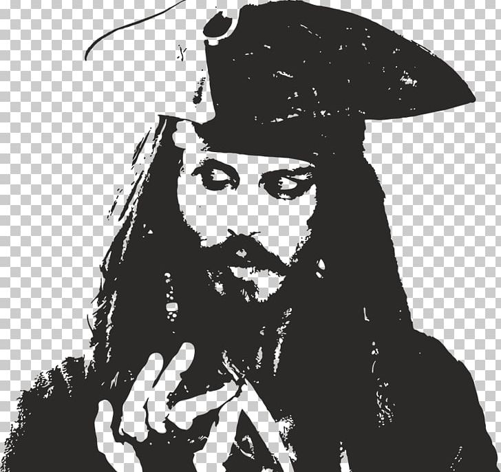 Jack Sparrow Stencil Pirates Of The Caribbean PNG, Clipart,  Free PNG Download