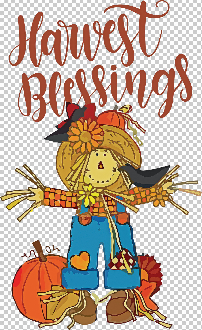 Harvest Blessings Thanksgiving Autumn PNG, Clipart, Autumn, Cartoon, Drawing, Fall, Harvest Blessings Free PNG Download
