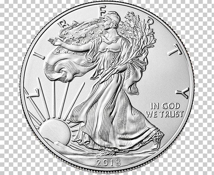 American Silver Eagle Bullion Coin United States Mint Uncirculated Coin PNG, Clipart, American Gold Eagle, Black And White, Bullion, Bullion Coin, Coin Free PNG Download